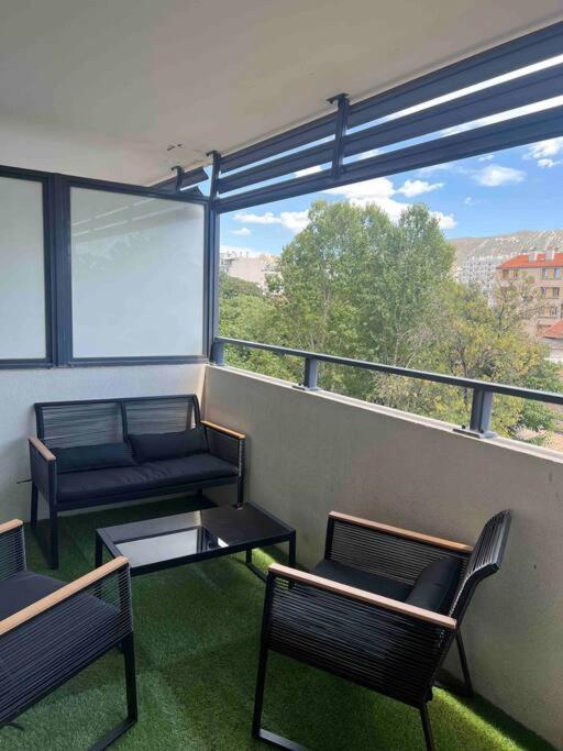 10 Min Du Centre-Ville Terrasse Avec Vue + Parking Marseille Exteriér fotografie