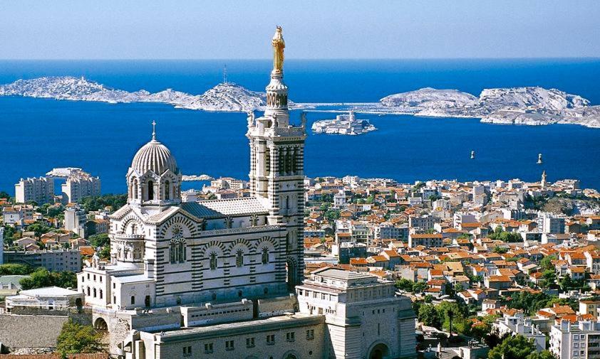 10 Min Du Centre-Ville Terrasse Avec Vue + Parking Marseille Exteriér fotografie