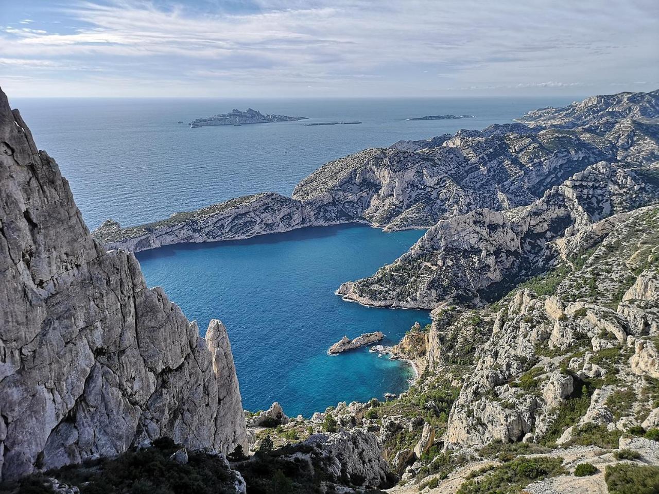 10 Min Du Centre-Ville Terrasse Avec Vue + Parking Marseille Exteriér fotografie